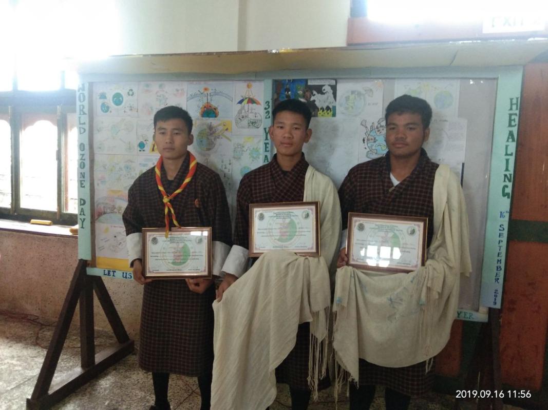 world ozone day celebration day scouts of chapcha mss