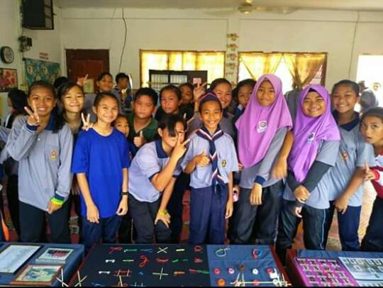 karnival pengakap kanak-kanak dan gabungan unit-unit lain di SK TINANGOL Kudat. 
