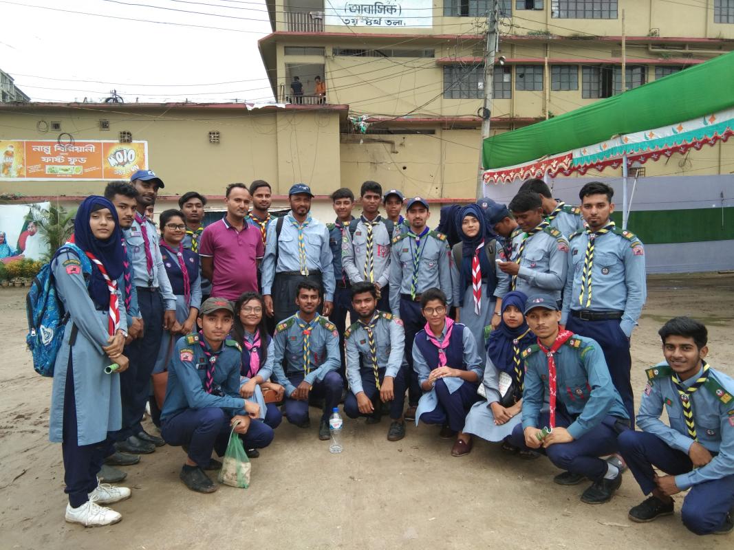 কুমিল্লা বিশ্ববিদ্যালয় ভর্তি পরিক্ষায় জেলা রোভারের কার্যক্রম