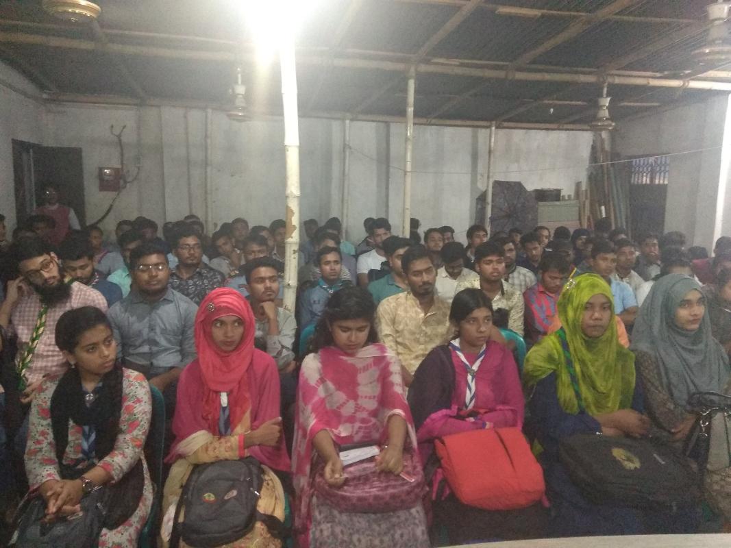 জেলা রোভারের সিনিয়র রোভার মেটদের মিটিং 