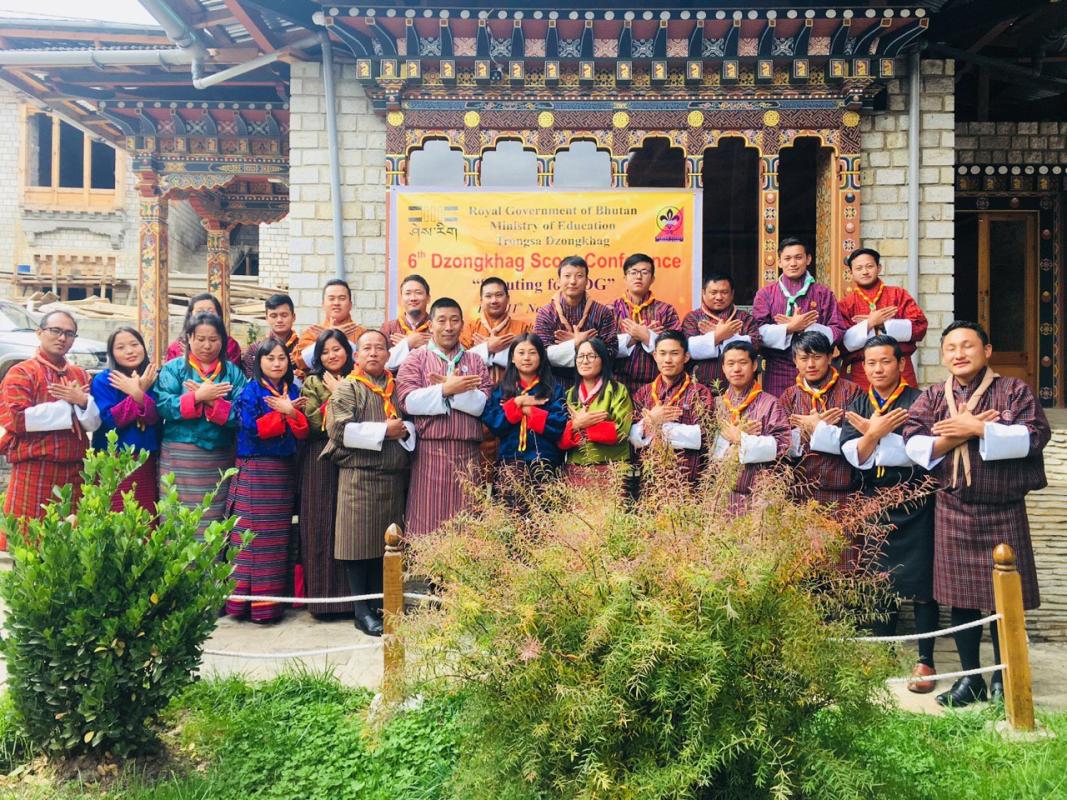 6th Annual Scout Conference, Trongsa. 2019.9
