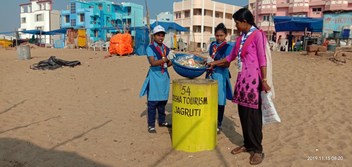 5th day of Puri Beach Cleaning,  Odisha 