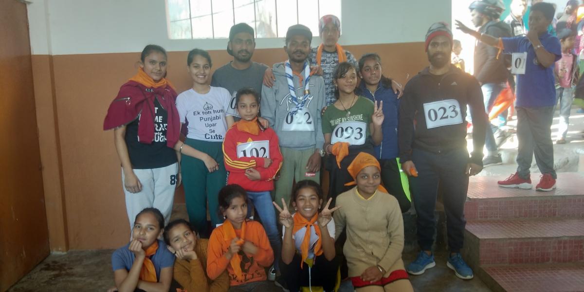 Peace,No to plastic,550th Birth Aniversary  Run