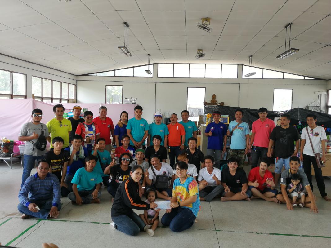 กิจกรรมร่วมบริจาคของให้บ้านเด็ก​อ่อนในสลัม