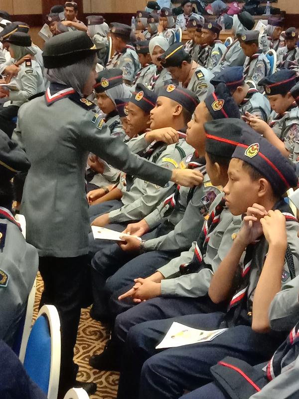 Akhirnya aku berjaya Rambu Pengakap Kanak-Kanak ku genggam hari ni
