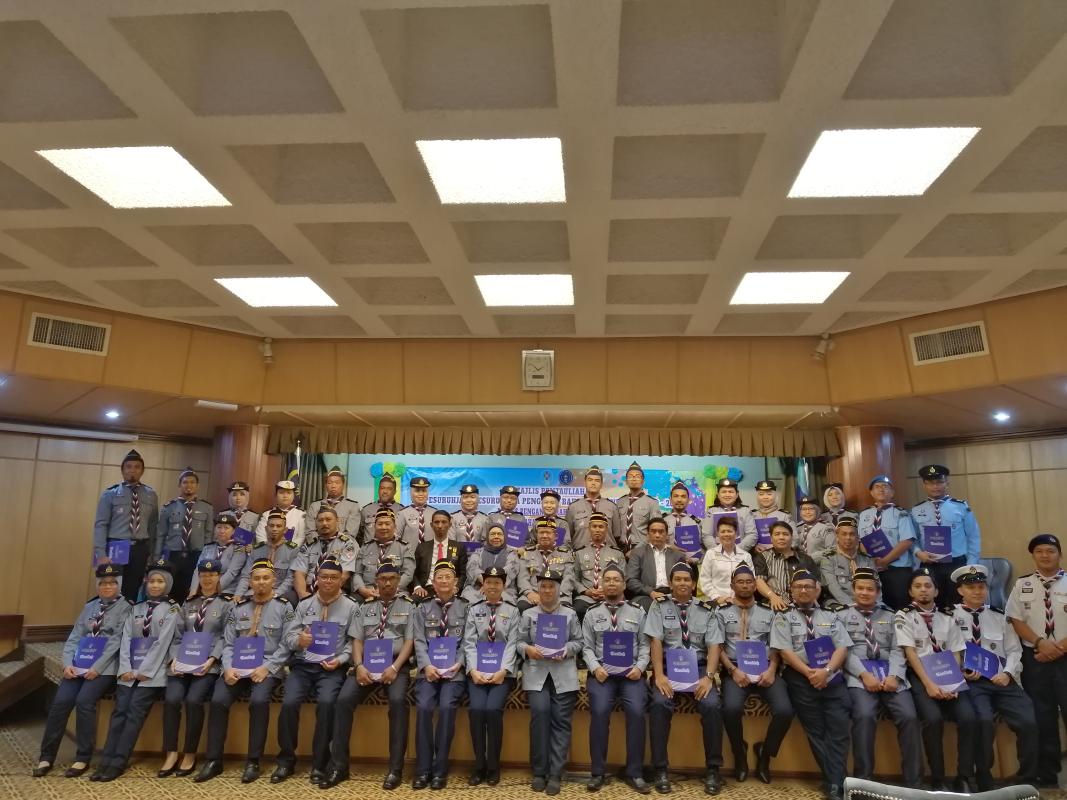 PENYAMPAIAN WATIKAH DAN TAULIAH PESURUHJAYA PENGAKAP NEGER SABAH BAHAGIAN SANDAKAN 2019-2020