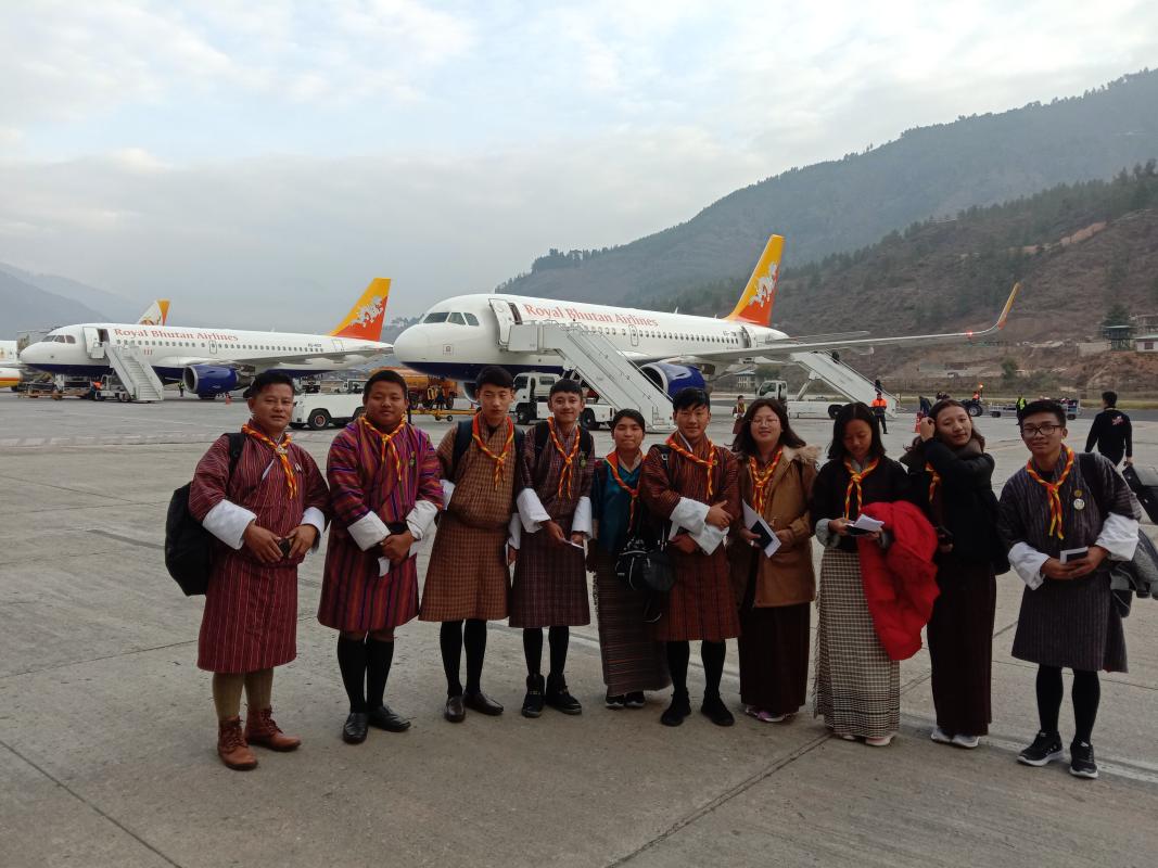 Represent Bhutan In JENESYS 2019 at Japan