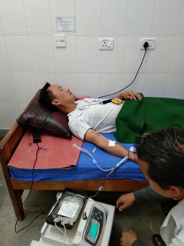 Blood donation