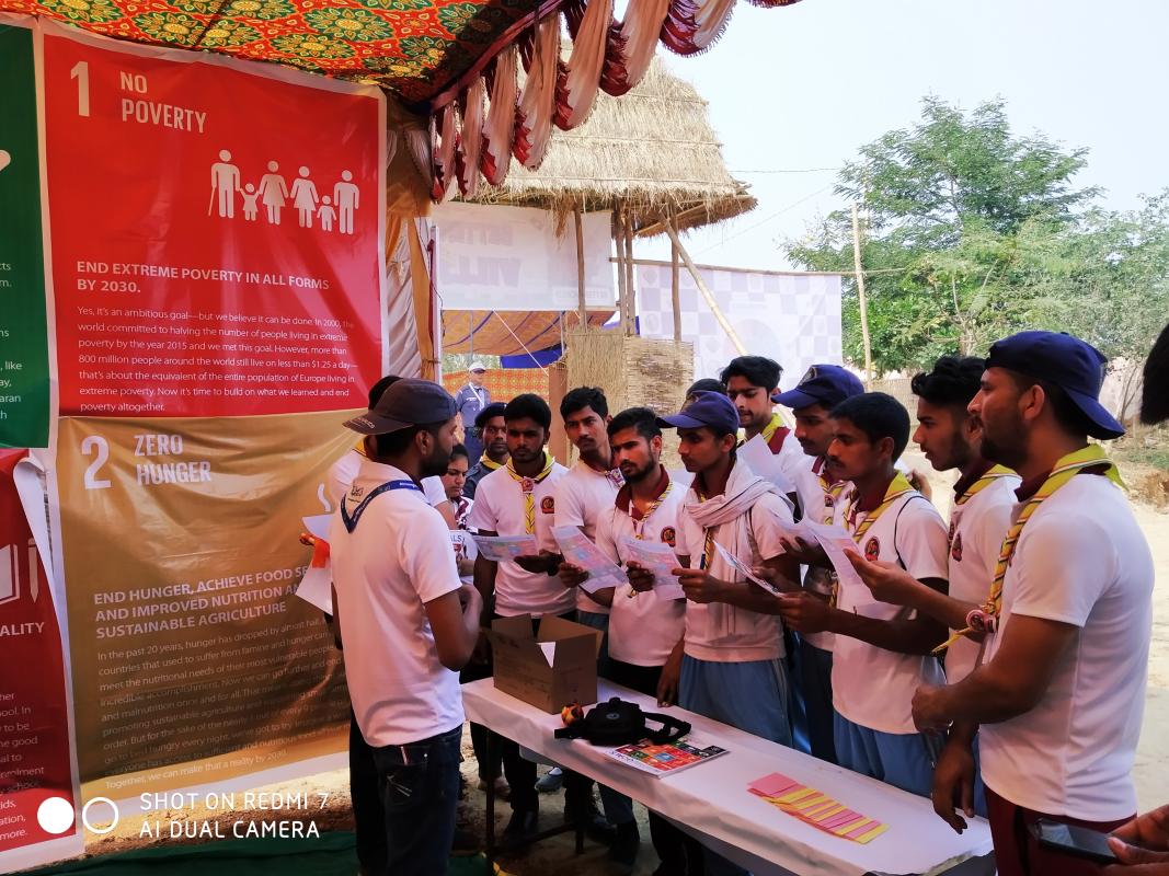 SDG discussion during Mini Jamboree