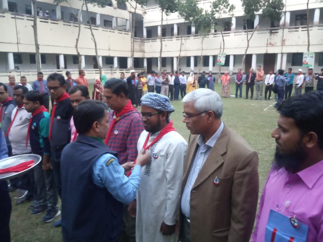 ৩৩৩ তম রোভার লিডার বেসিক কোর্স