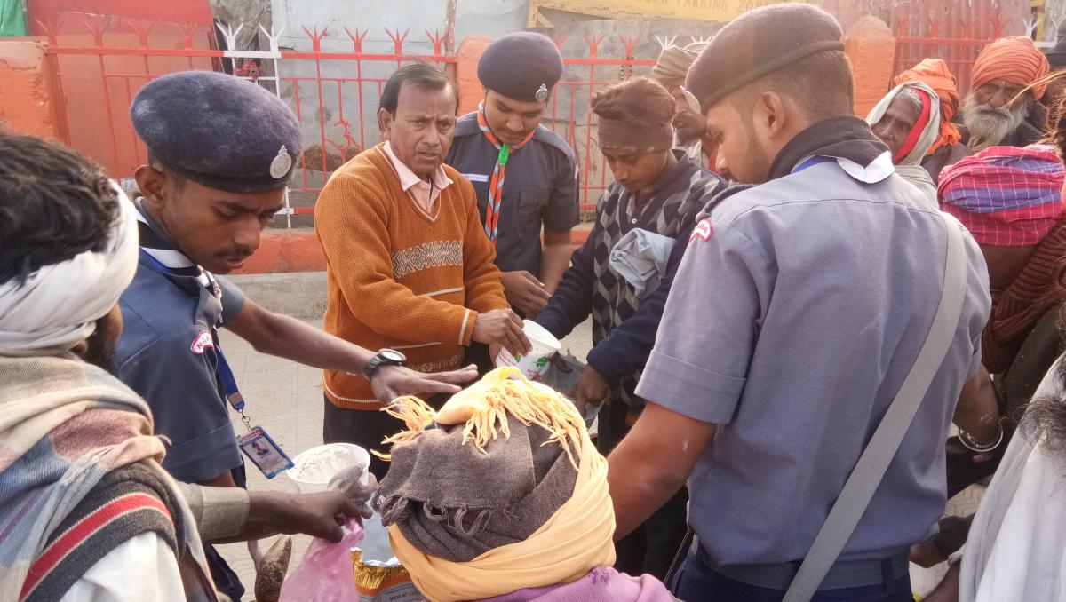 Zero Hunger Program NCR ALD District Allahabad SFG Abhimanyu Group  