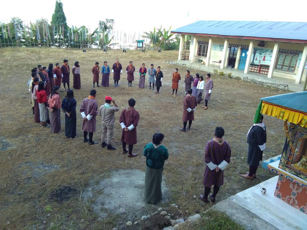 Wood badge for Nachung (Cub) Leaders.