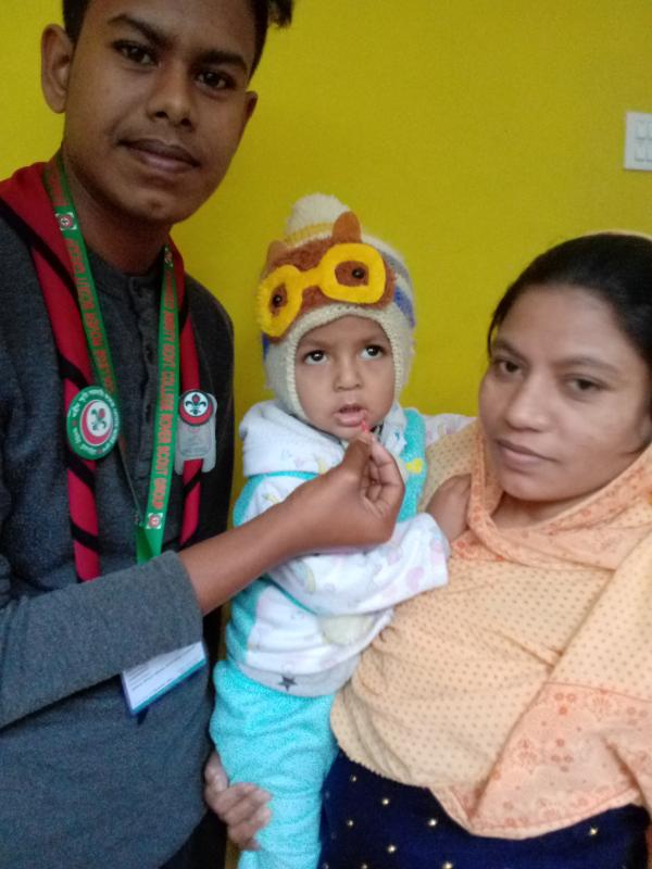 টিকা দান কার্যক্রম 