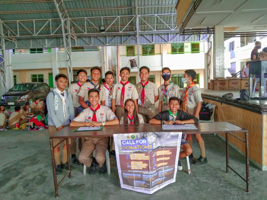 Donation Drive for Taal Volcano Eruption Victims