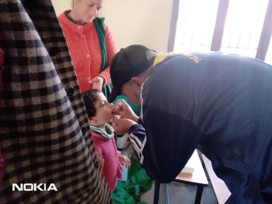 Polio booth - An unexpected experience
