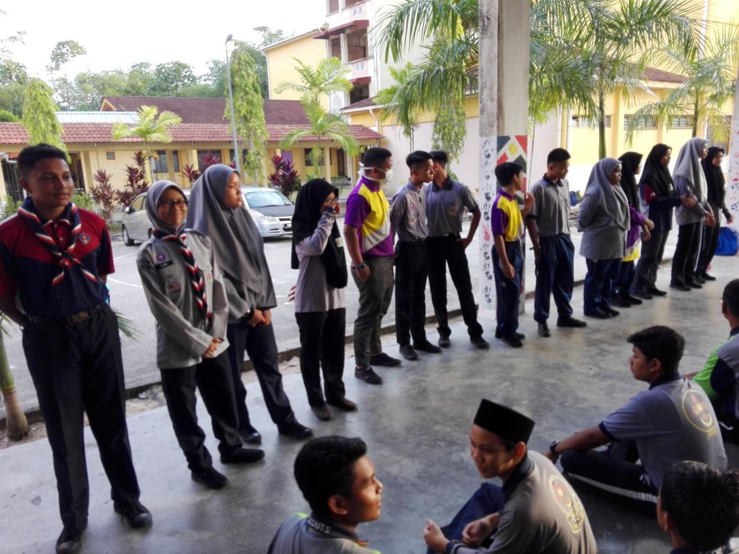 PERJUMPAAN PERTAMA TROOP 37 BAYAN LEPAS