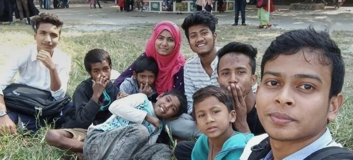 পথশিশুদের শিক্ষাদান কর্মসূচি (০৮-০৩ -২০১৯)