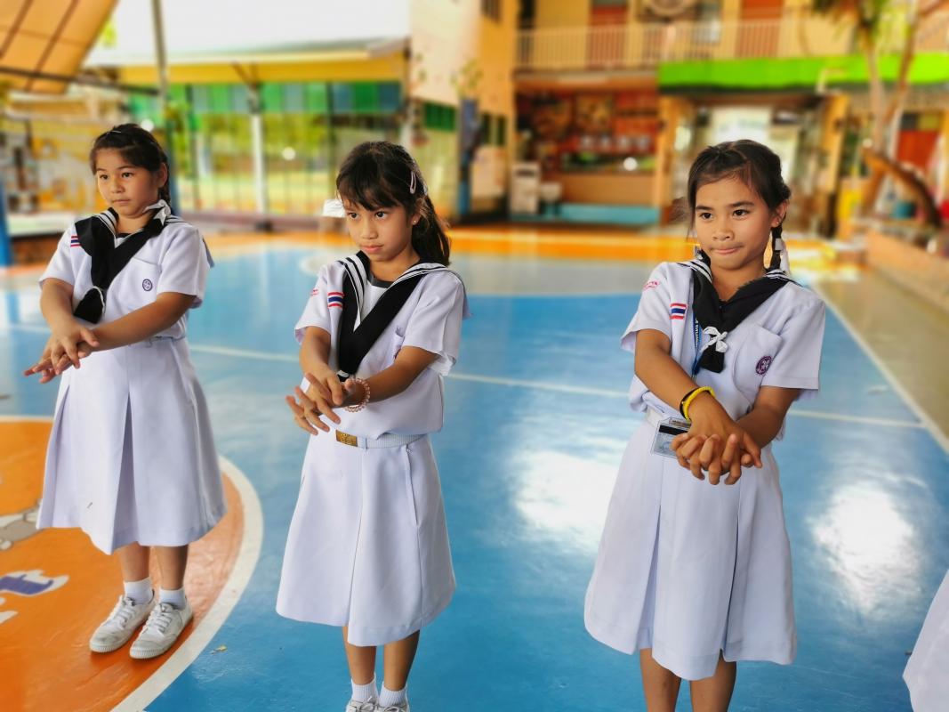 สอนวิธีการล้างมือ