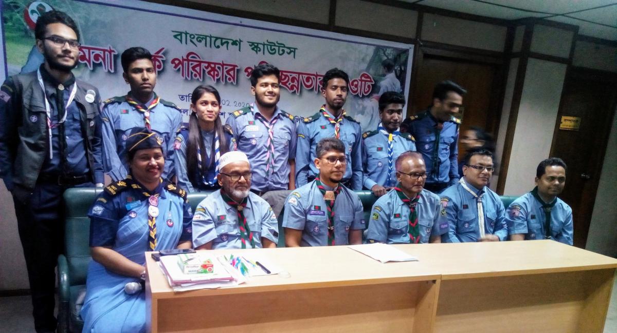 রমনা পার্ক পরিষ্কার-পরিচ্ছন্নতা টিওটি