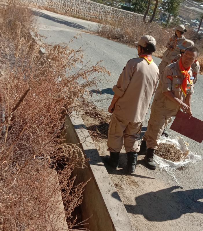 Cleaning eragation channel 