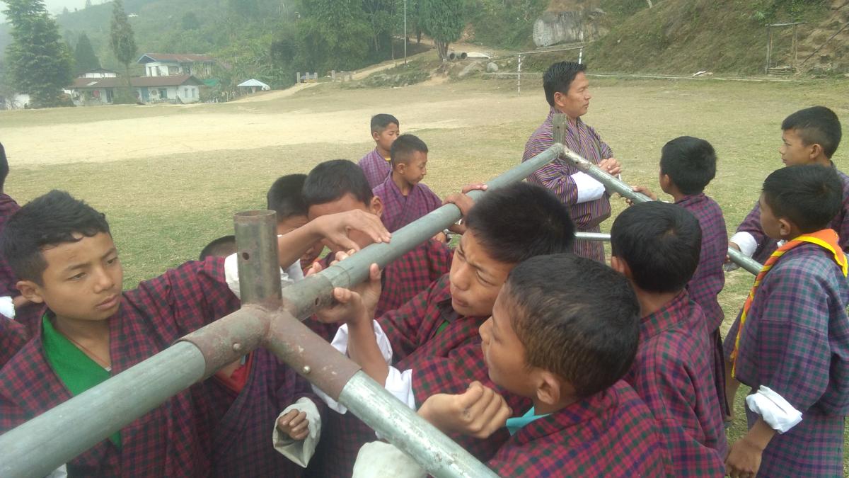 Tent pitching for future 