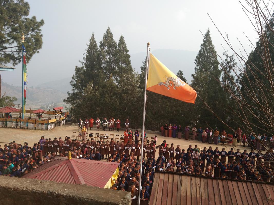 scout day celebration in lobesa lss coinciding with HMS Birthday