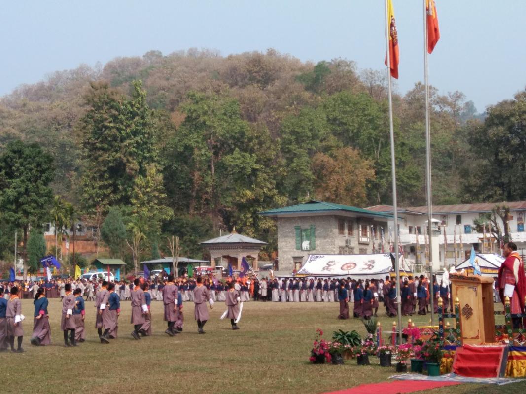 National Scouting Day Celebration at Samdrup Jongkhar