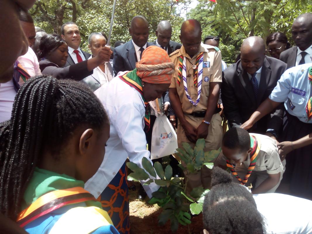 Zambia Scouts  celebrate Founder's Day in Style