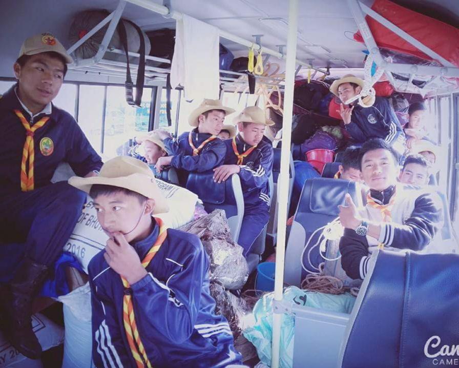 Camping at sha phangyel 