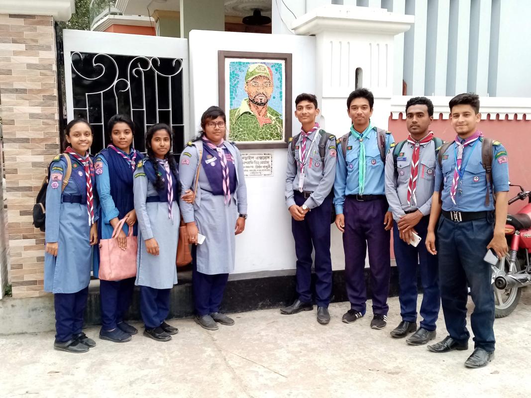 চিত্রা নদী পরিদর্শন ও স্থানীয়দের মধ্যে নদীর নাব্যতা রক্ষায় সচেতনতা বৃদ্ধি 