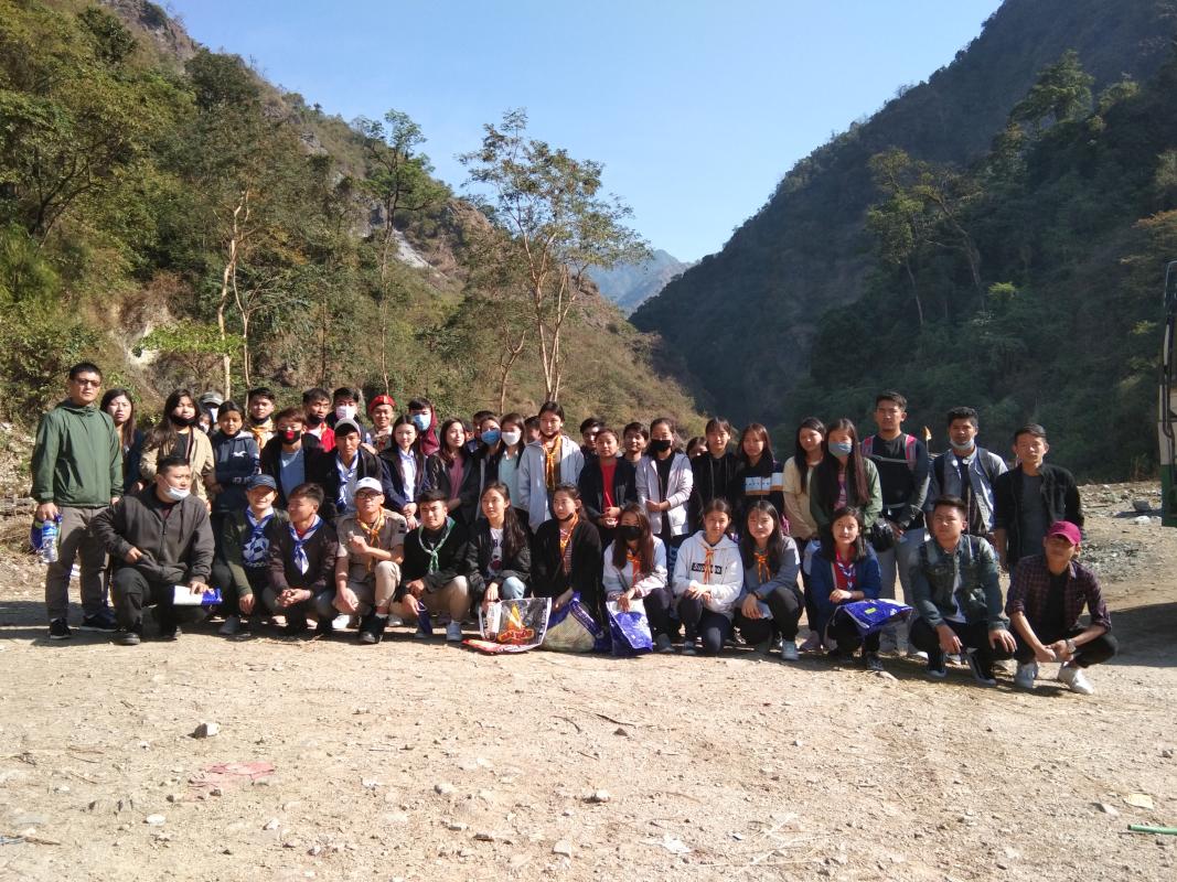 Cleaning at "Tumdra Aminay"