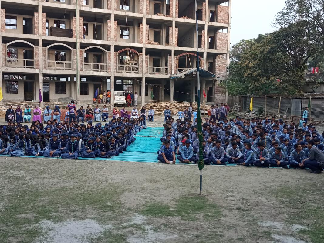 ৩য় উপ এলাকা স্কাউট ক্যাম্প ২০২০ এর উ‌দ্বোধনী অনুষ্ঠান