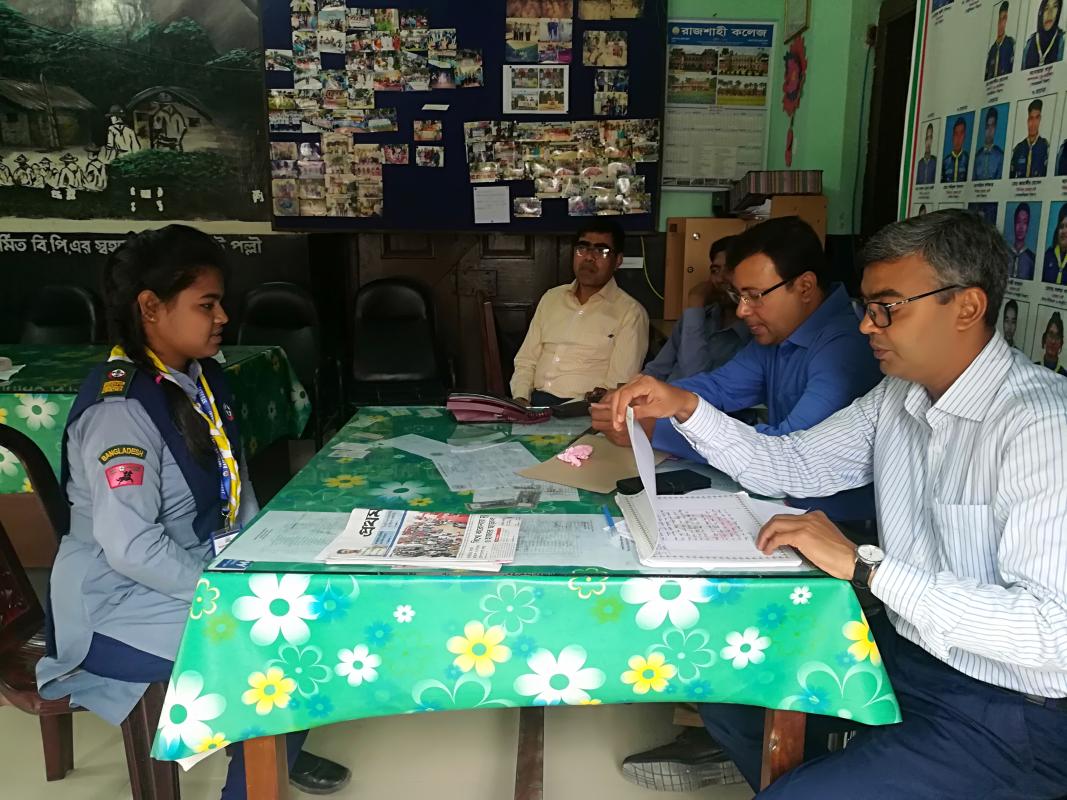 Scout Vaiva, Rajshahi College 