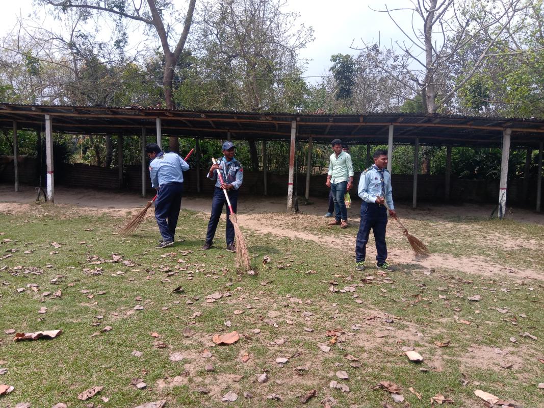 পরিষ্কার পরিছন্ন অভিযান ৩ রা মার্চ ২০২০ 