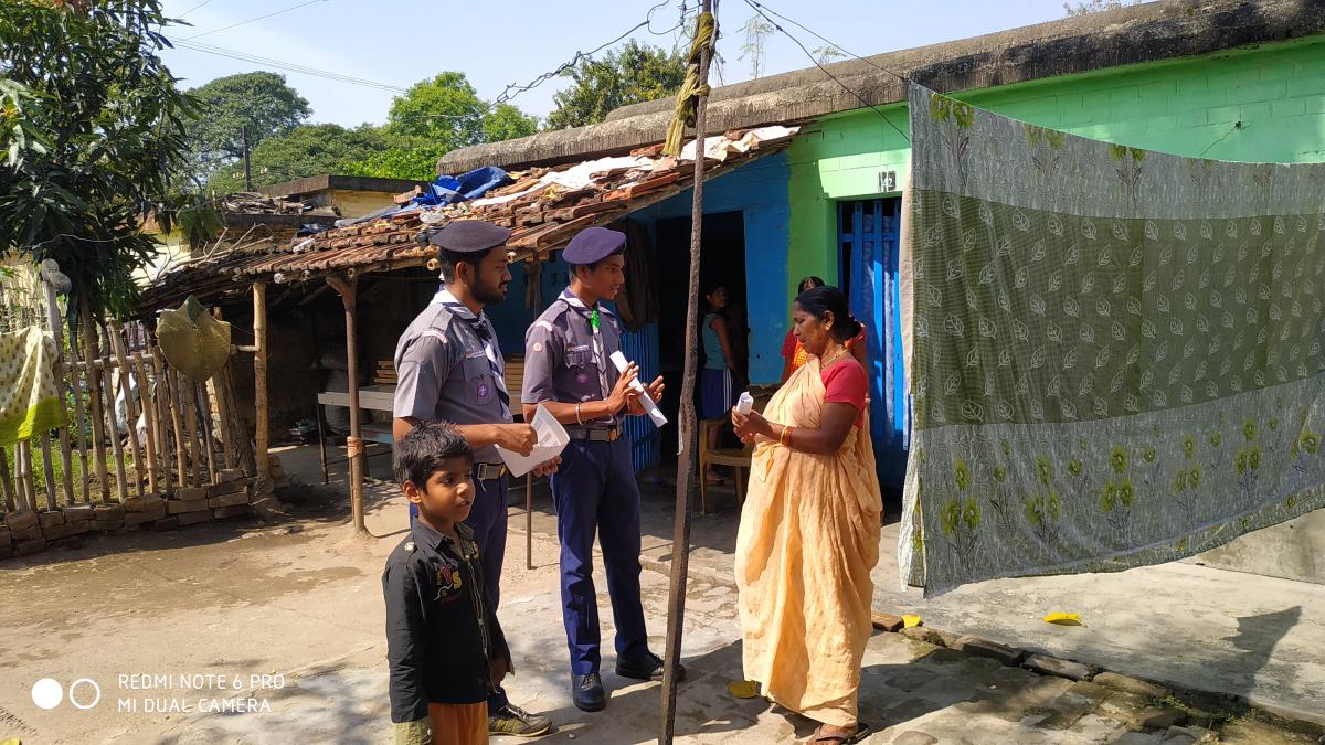 Door to door public awareness