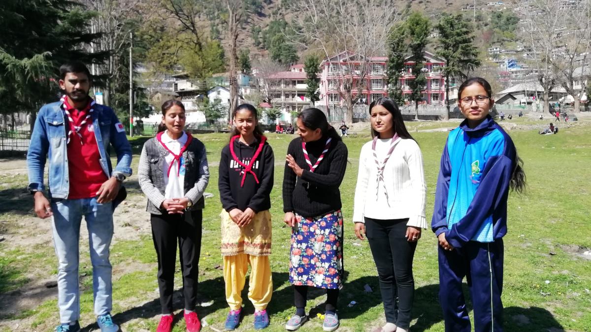 Awarness On Covid-19 By Rover And Ranger Of Govt College Kullu