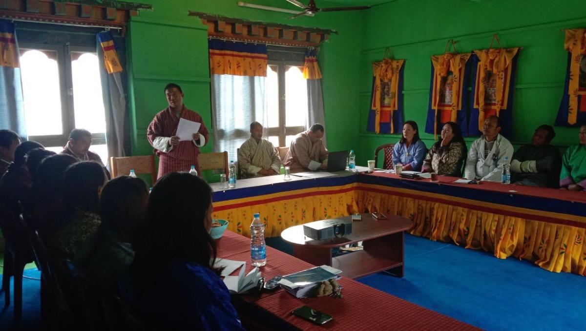 Sensitisation program on COVID-19 