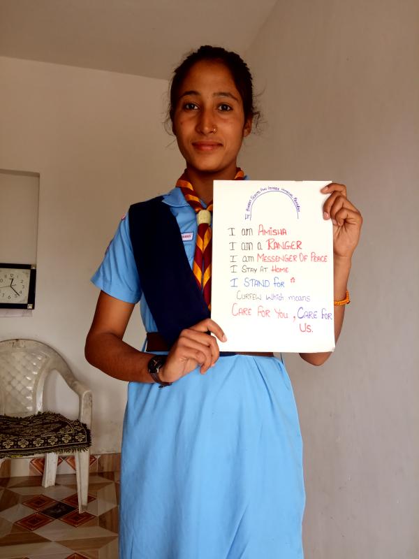 #Reachout    awareness about corona
