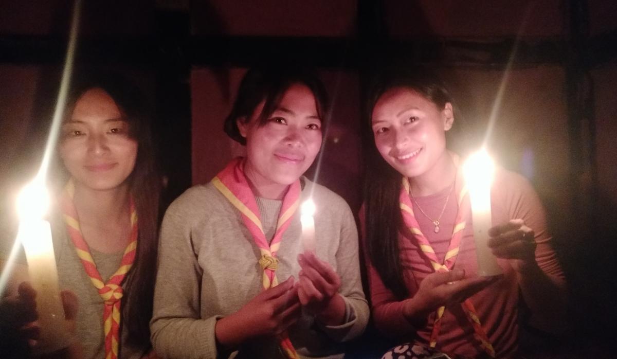 Scouts remark on Earth Hour