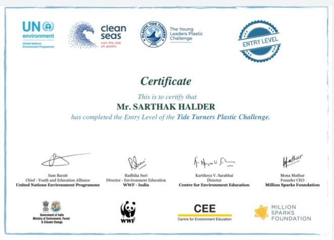 SANKALP - TIDE TURNER'S PLASTIC CHALLENGE