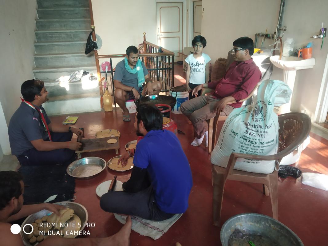 food preparation and food distribution