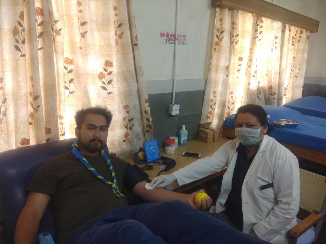Blood donation during lock down 