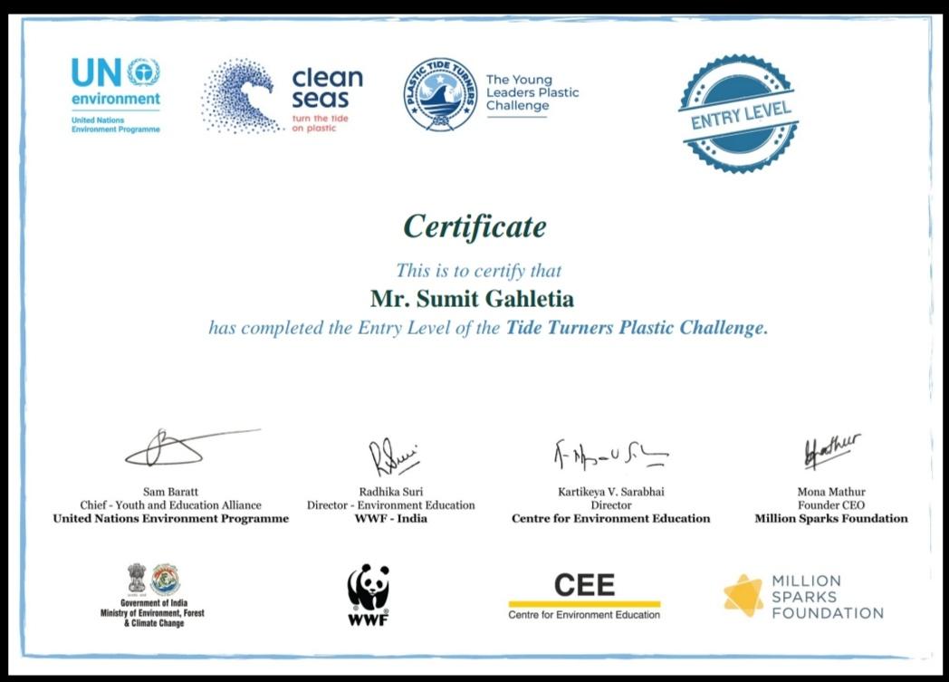 Plastic tide turner challenge 