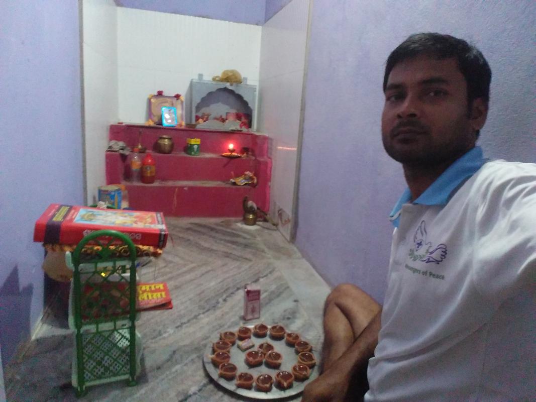 fight covid-19 by diya lighting