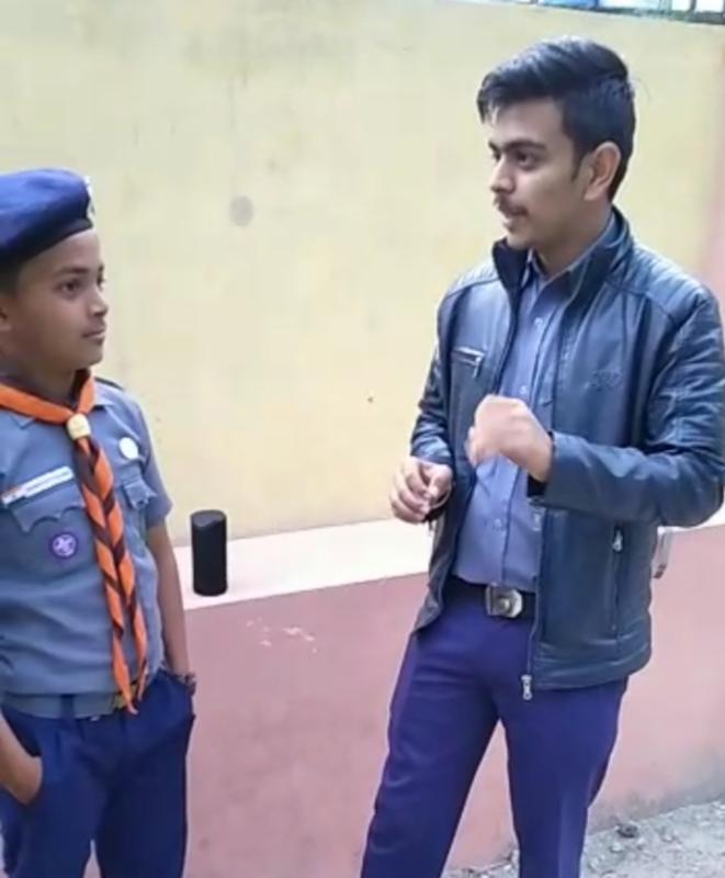 Starting a Awareness Champaign with Scouts of Gmsss Anni