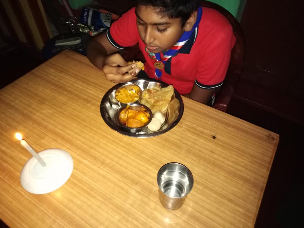 SANKALP- DINNER IN DARK CHALLENGE
