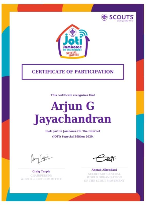 #SPECIAL JOTI, 3-5 APRIL
