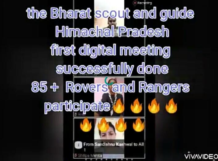 1st digital meeting of BSGHP