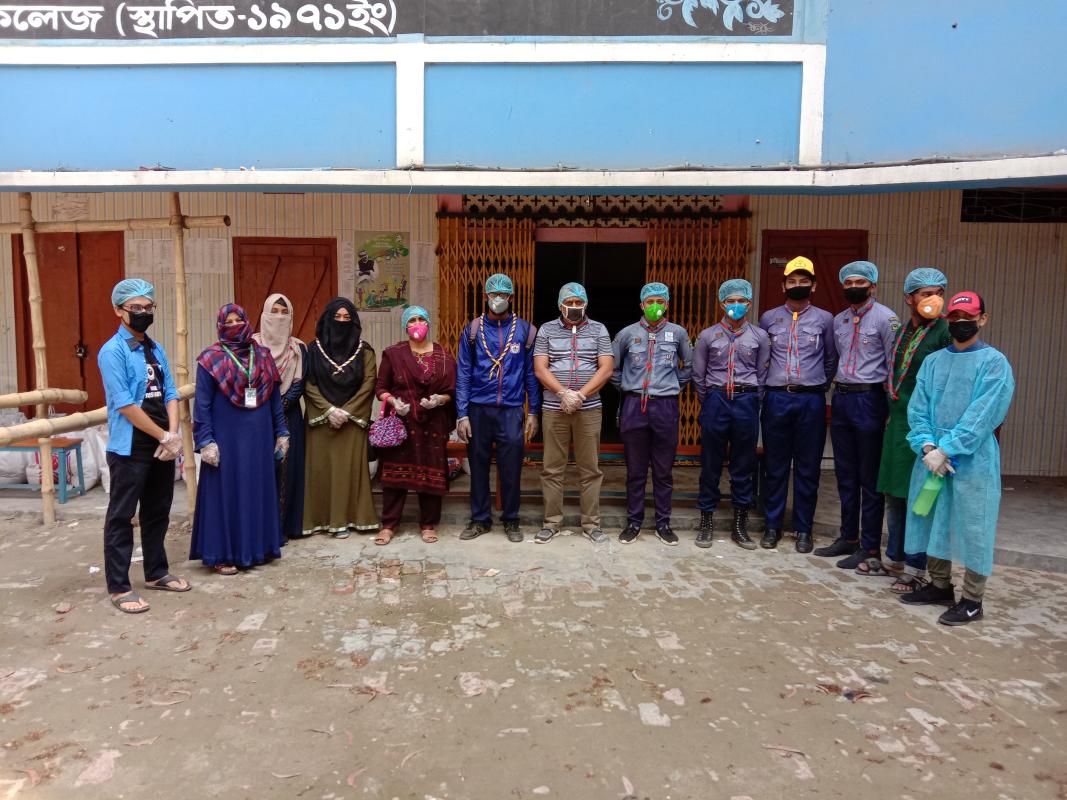 Food distribution ceremony