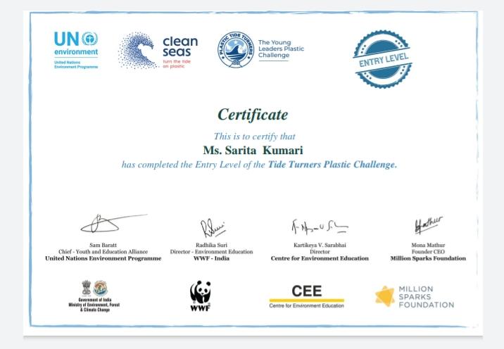 #Tide Turner plastic challenge 